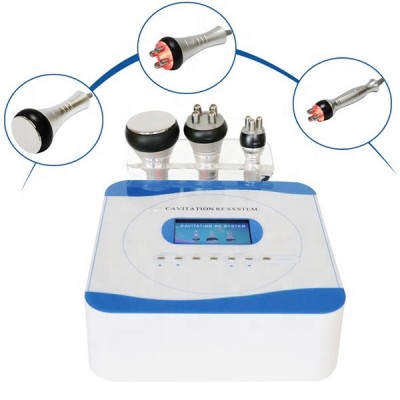 Factory sale portable 3 in 1 40K Cavitation rf Vacuum body Slimming Machine for beauty salon