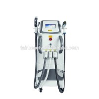 Newest 3 in 1 multifunctional Beauty Machine high quality opt laser hair removal + picosecond + RF